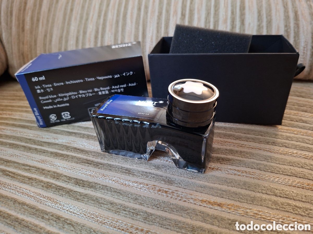 Scrivania: TINTERO MONT BLANC, 60ml, Royal blue