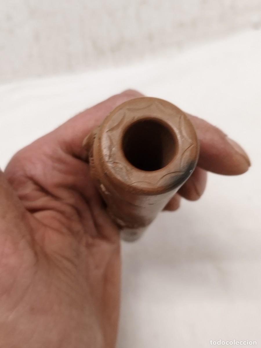 Escriban&iacute;a: Antiguo chillum, pipa tradicional de la india. - Foto 8