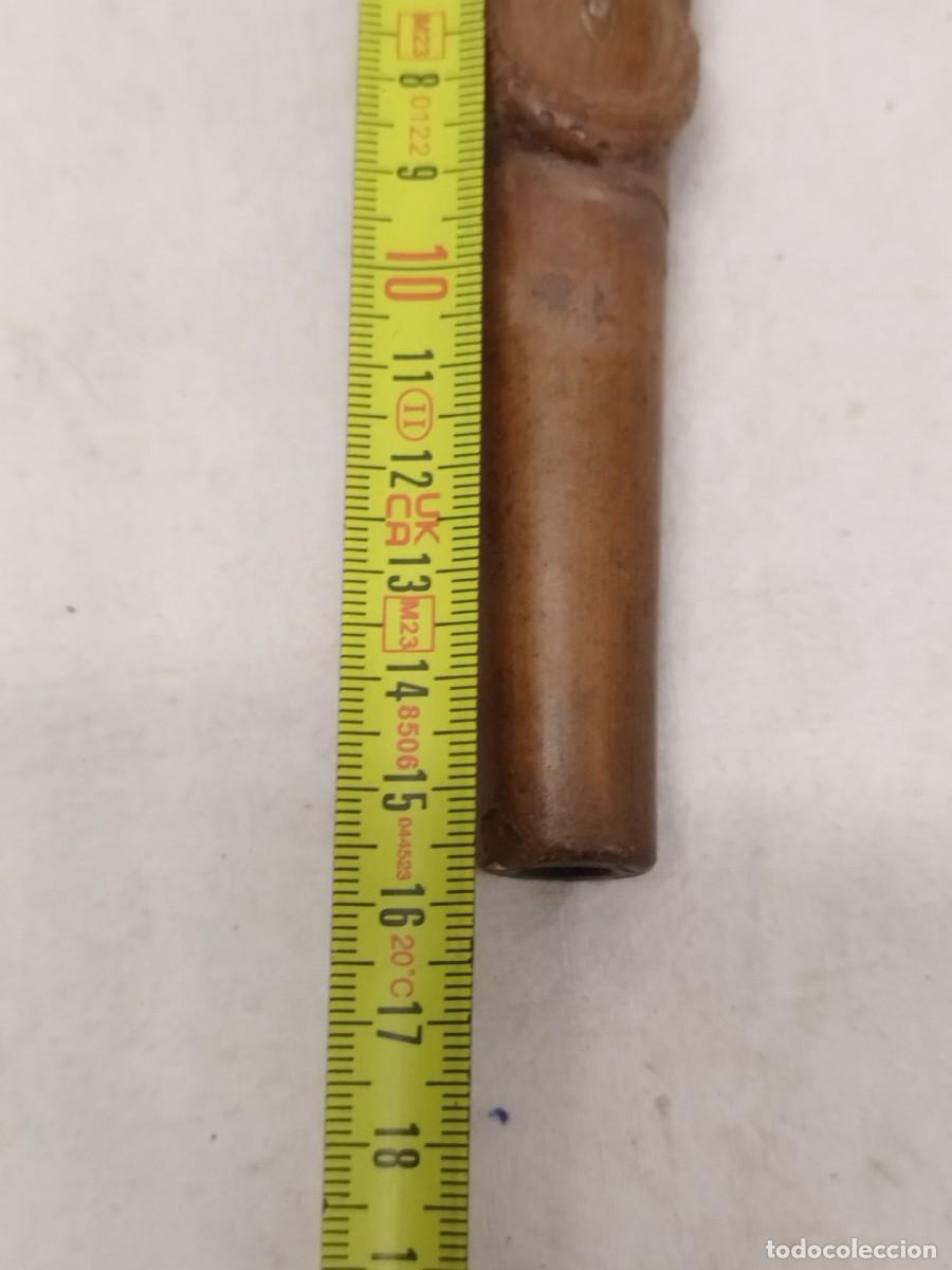 Escriban&iacute;a: Antiguo chillum, pipa tradicional de la india. - Foto 10