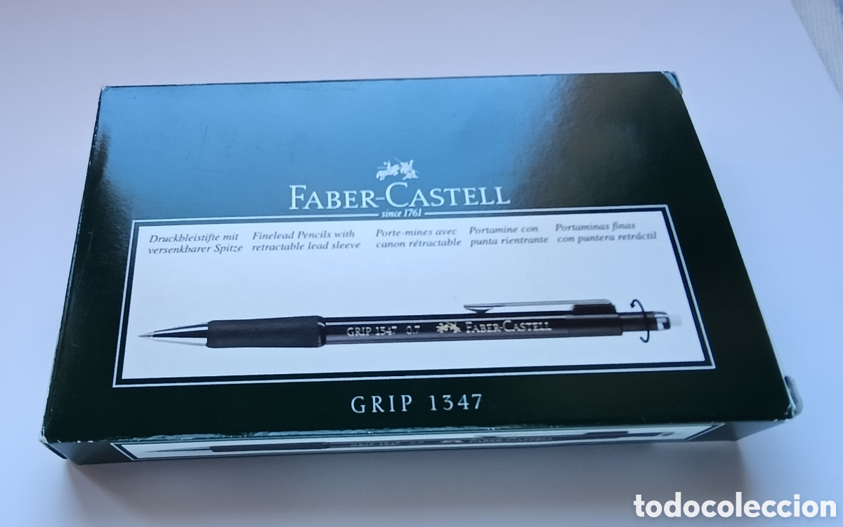 Escriban&iacute;a: Lote de 5 portaminas Faber Castell.- made in Japan.