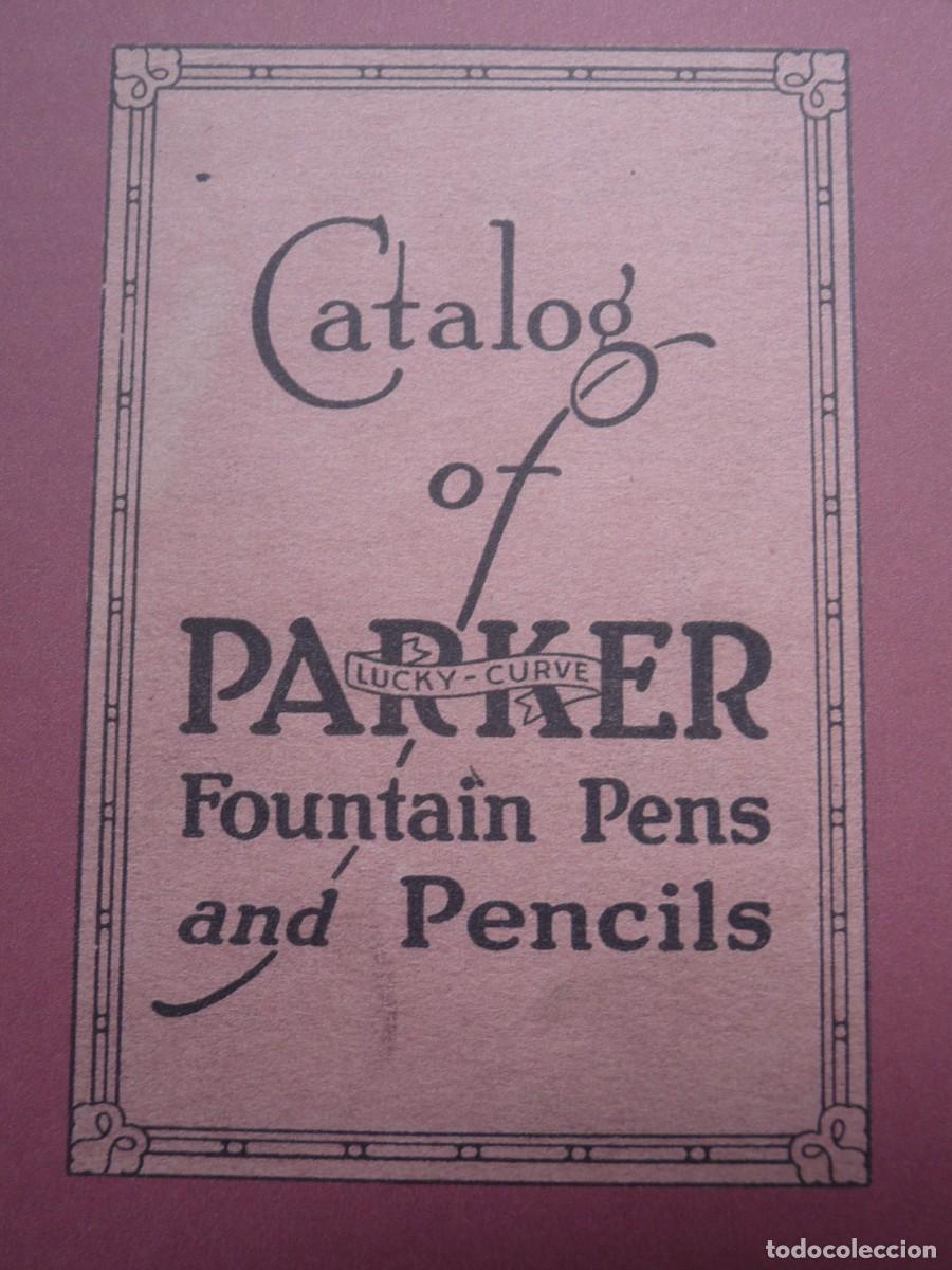 Escriban&iacute;a: CATALOGO PARKER FOUNTAIN PENS Y PENCILS