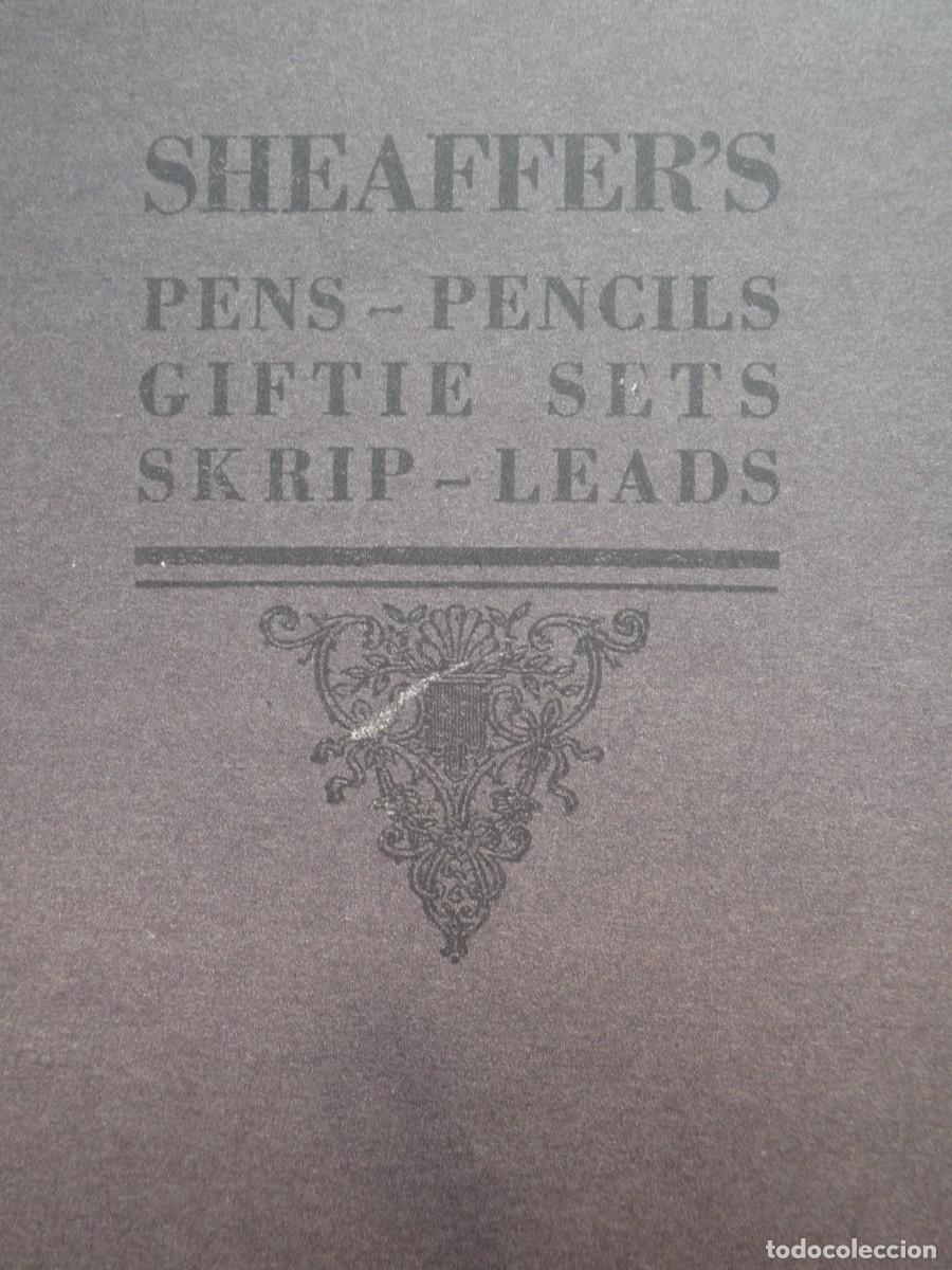 Escriban&iacute;a: CATALOGO SHEAFFER PENS Y PENCILS