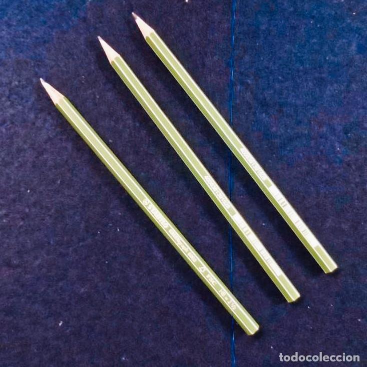 Escriban&iacute;a: 3 LAPICEROS STABILO GREENGRAPH 6003 HB- 2 1/2. SIN USAR