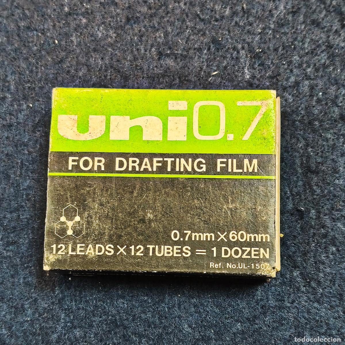 Escriban&iacute;a: MINAS DE RECAMBIO PARA PORTAMINAS 12 TUBOS DE 12 PUNTAS DE LAPIZ MARCA UNI 0,7 X 60 MM. JAPAN