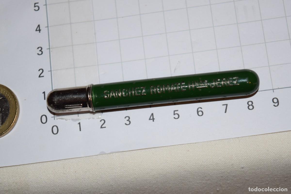 Escriban&iacute;a: L&aacute;piz, Apural&aacute;pices / Portal&aacute;pices - Publicidad S&Aacute;NCHEZ ROMATE Hnos JEREZ - A&ntilde;os 40/50 &iexcl;Mira fotos!