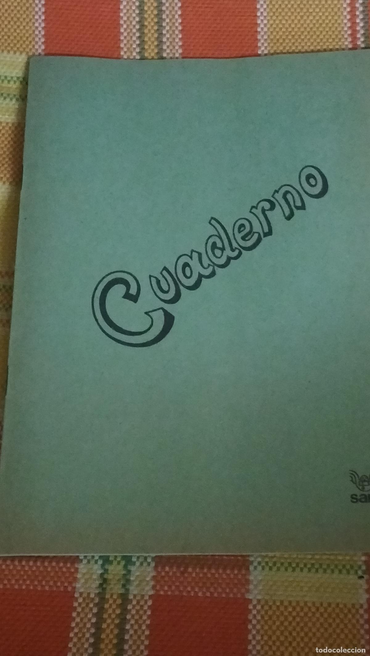 Escriban&iacute;a: ANTIGUO CUADERNO SAM DE ESCRITURA