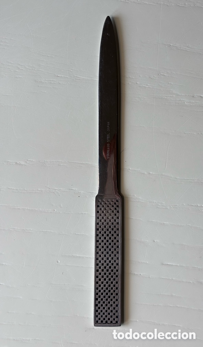 Escriban&iacute;a: Abrecartas acero inoxidable hecho en Jap&oacute;n