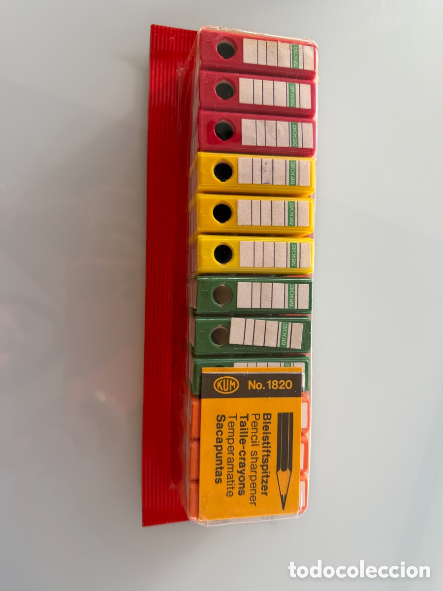 Escriban&iacute;a: BL&Iacute;STER 12 SACAPUNTAS ARCHIVADOR KUM CON DEP&Oacute;SITO