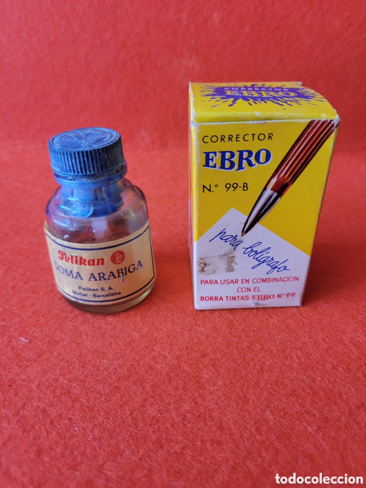 Escriban&iacute;a: LOTE DOS ANTIGUOS PRODUCTOS DE OFICINA