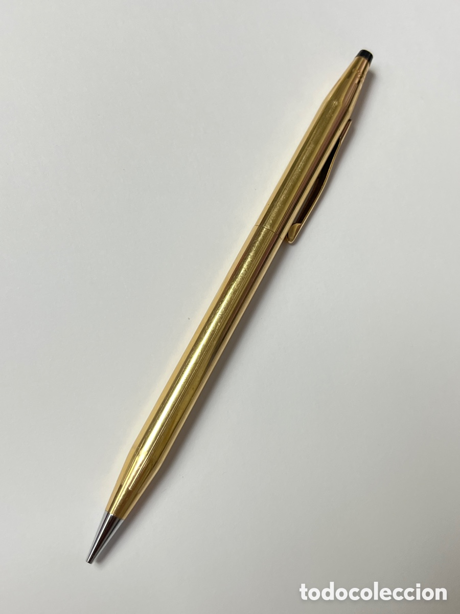 Outils d'&Eacute;criture: Portaminas Cross cuerpo dorado 14kt /PLUMA25-5
