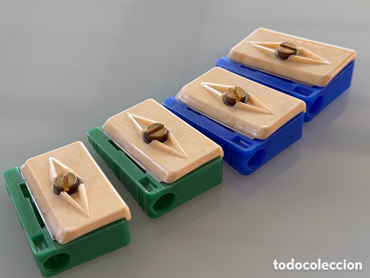 Escriban&iacute;a: LOTE 4 SACAPUNTAS PARA CUCHILLAS DE AFEITAR POSIBLE KUM