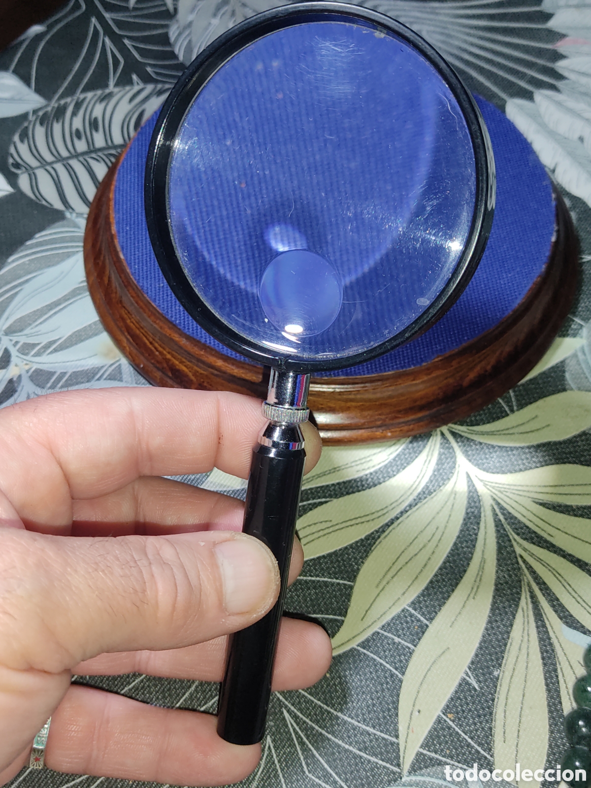 Escriban&iacute;a: Lupa de despacho.Vintage.Nueva.