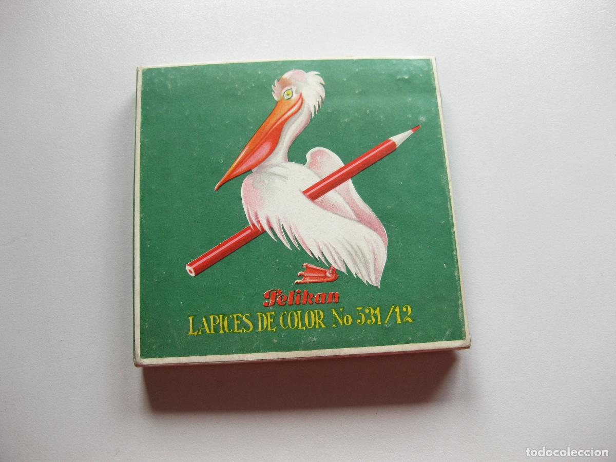 Escriban&iacute;a: CAJA DE PINTURAS DE COLORES PELIKAN. L&Aacute;PICES DE COLOR N&ordm; 531/12