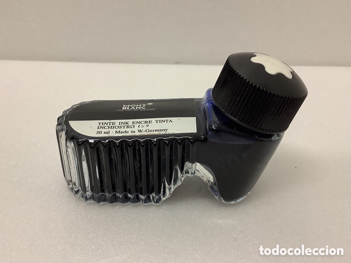 Escriban&iacute;a: TINTERO MONTBLANC TINTA AZUL - Foto 2