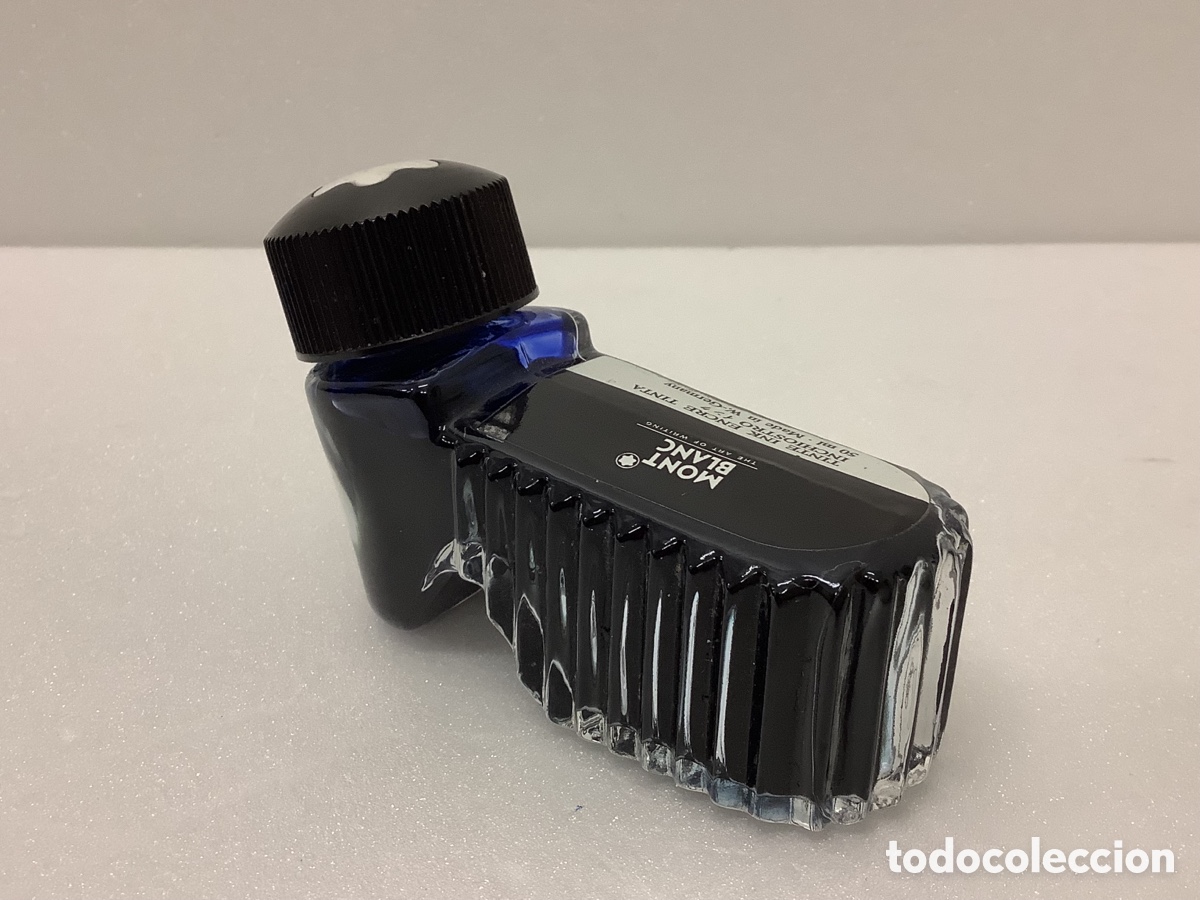 Escriban&iacute;a: TINTERO MONTBLANC TINTA AZUL - Foto 4