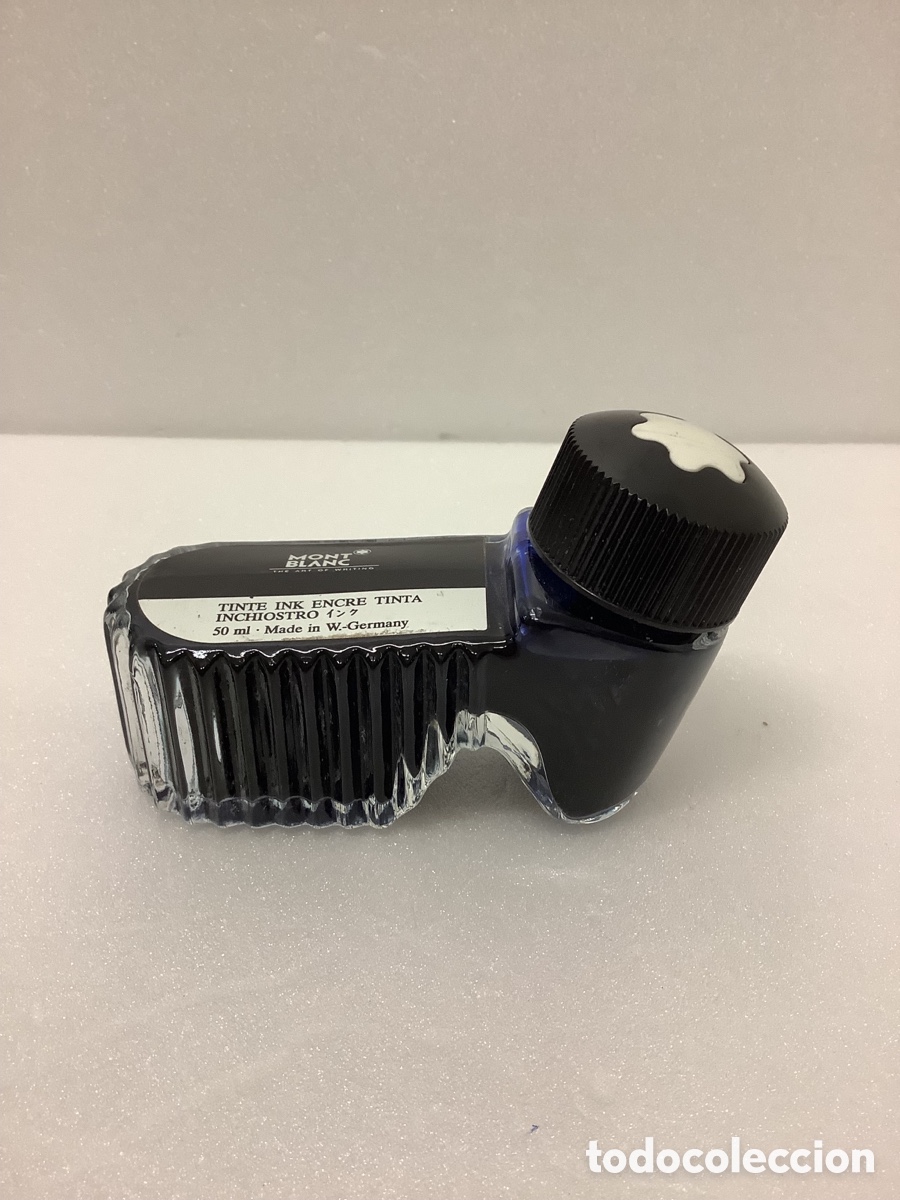 Escriban&iacute;a: TINTERO MONTBLANC TINTA AZUL