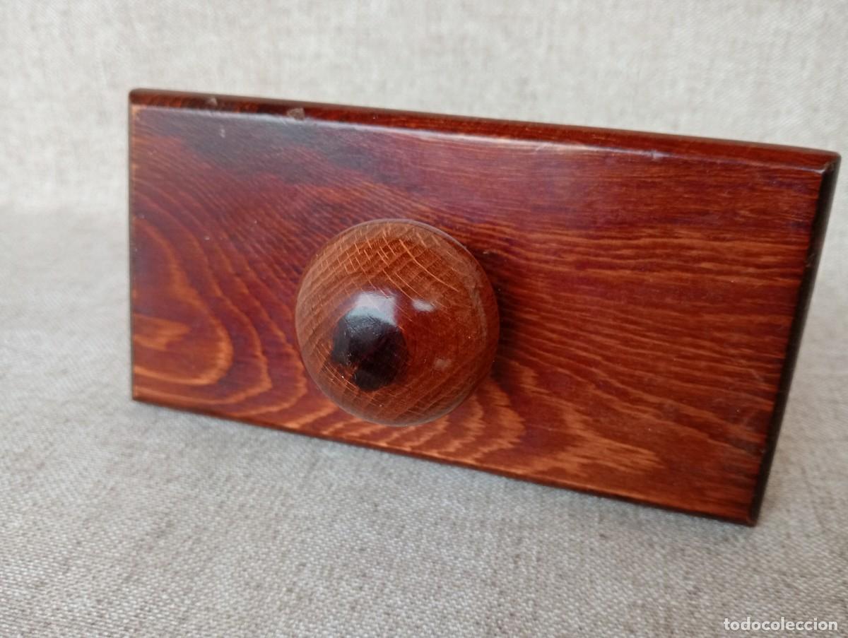Escriban&iacute;a: SECATINTAS OSCILANTE DE ESCRITORIO DE MADERA - Foto 2