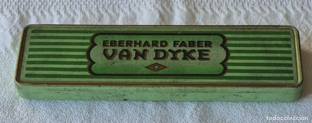 Escriban&iacute;a: EBERHARD FABER &ndash; VAN DYKE - N&ordm; 600 HB &ndash;CAJA DE 12 L&Aacute;PICES en estuche met&aacute;lico -nuevos a estrenar