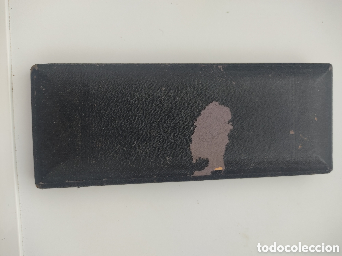 Escriban&iacute;a: ANTIGUO ESTUCHE CON JUEGO DE COMPASES - Foto 4