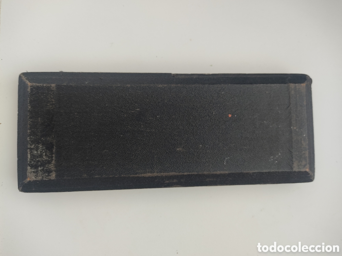 Escriban&iacute;a: ANTIGUO ESTUCHE CON JUEGO DE COMPASES - Foto 5
