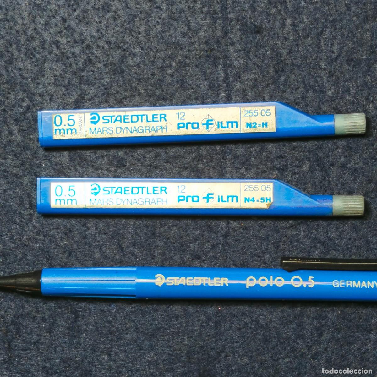Escriban&iacute;a: PORTAMINAS STAEDETLER Y MINAS 0,50 MM. SIN USAR