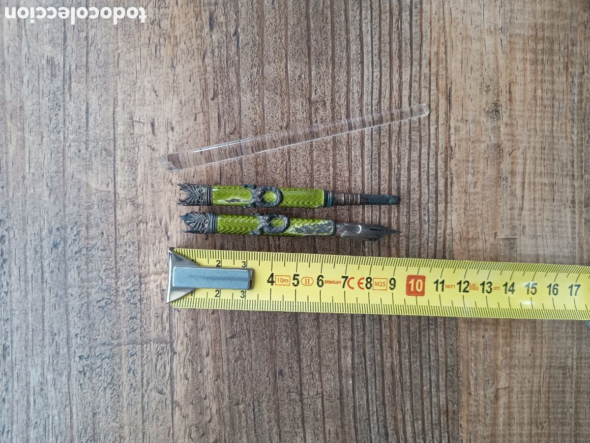 Escriban&iacute;a: CONJUNTO DE ESCRIBAN&Iacute;A SIGLO XIX - RARO - Foto 3