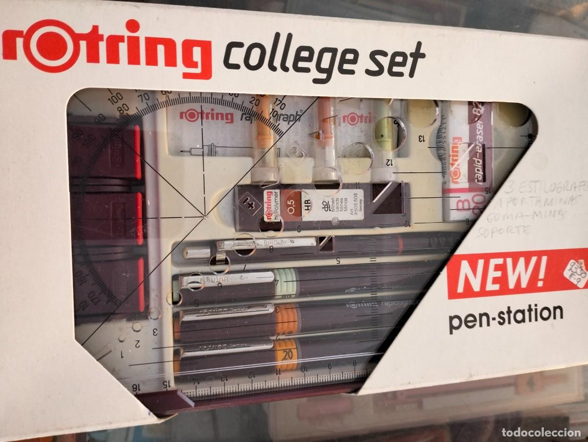 Escriban&iacute;a: Rotring college set pen-station_NUEVO