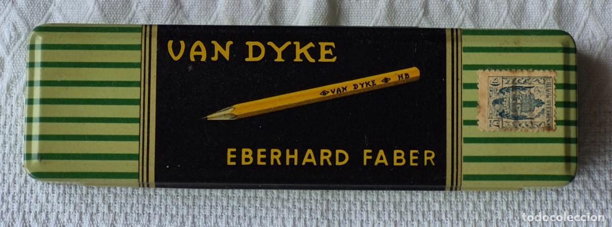 Escriban&iacute;a: EBERHARD FABER &ndash; VAN DYKE - HB &ndash;CAJA DE 12 L&Aacute;PICES en estuche met&aacute;lico -nuevos a estrenar
