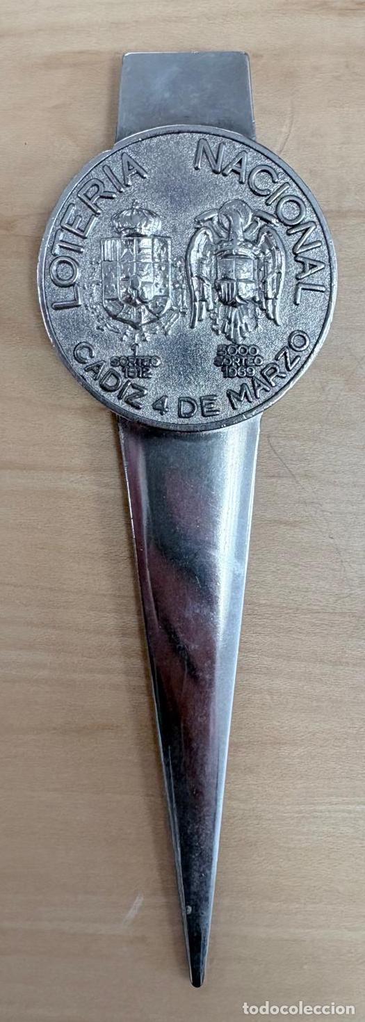 Escriban&iacute;a: ABRECARTAS LOTER&Iacute;A NACIONAL. C&Aacute;DIZ 4 DE MARZO