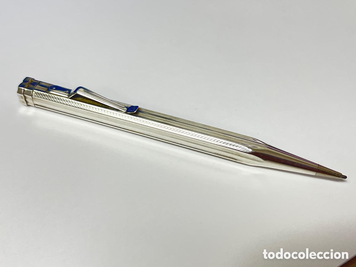 Escrita: Portaminas cuerpo de plata /PLUMA25-8