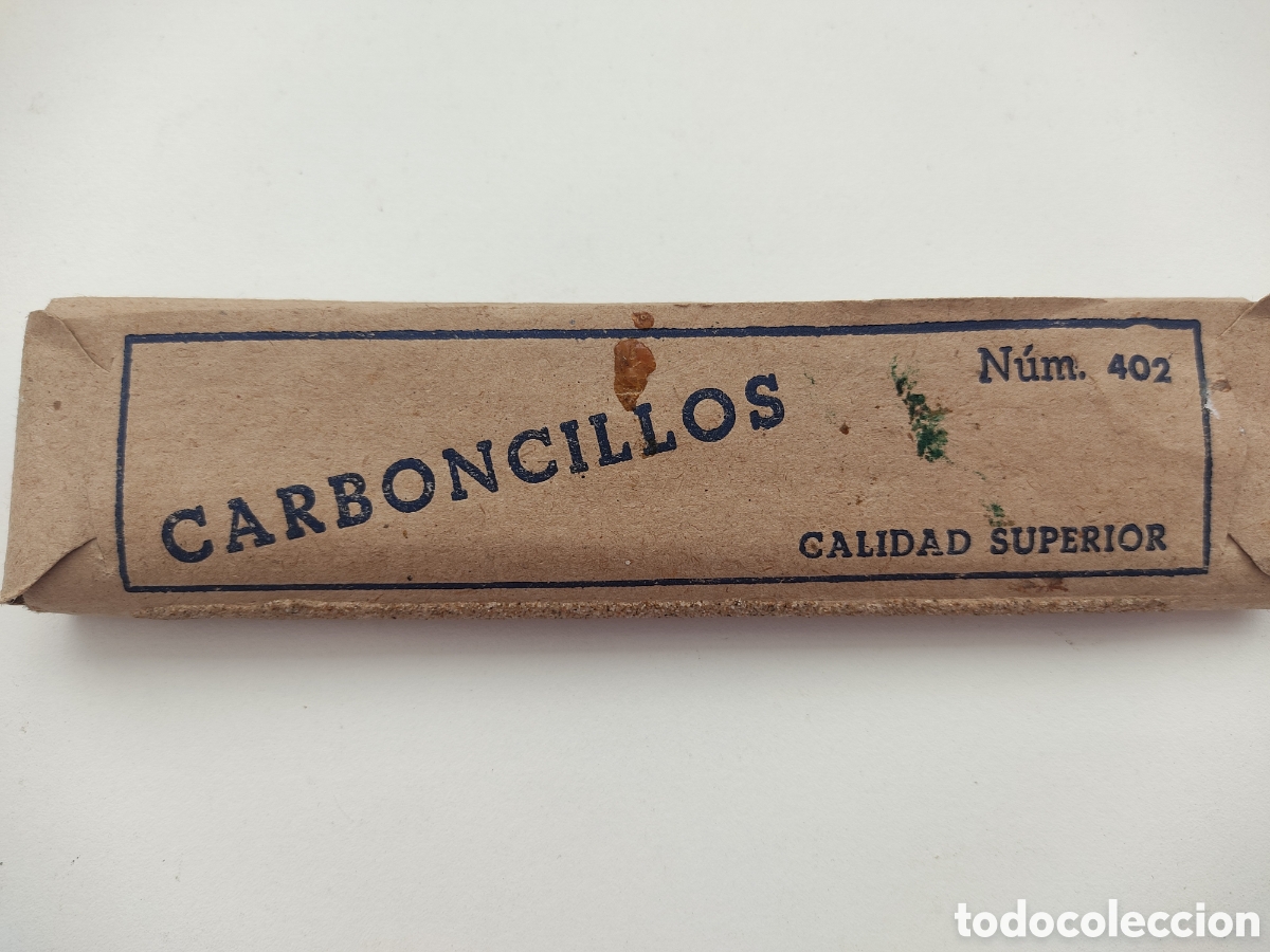Escriban&iacute;a: CAJA CARBONCILLOS ANTIGUA - Foto 3