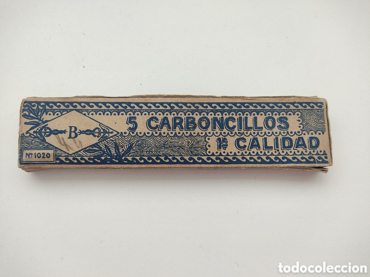 Escriban&iacute;a: Antigua caja de CARBONCILLOS