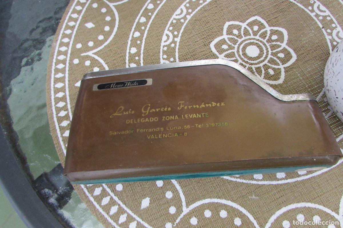 Escriban&iacute;a: Portal&aacute;pices, lapicero vintage con publicidad de Cristalerias CRIFISA Franco-ibericas-Japan