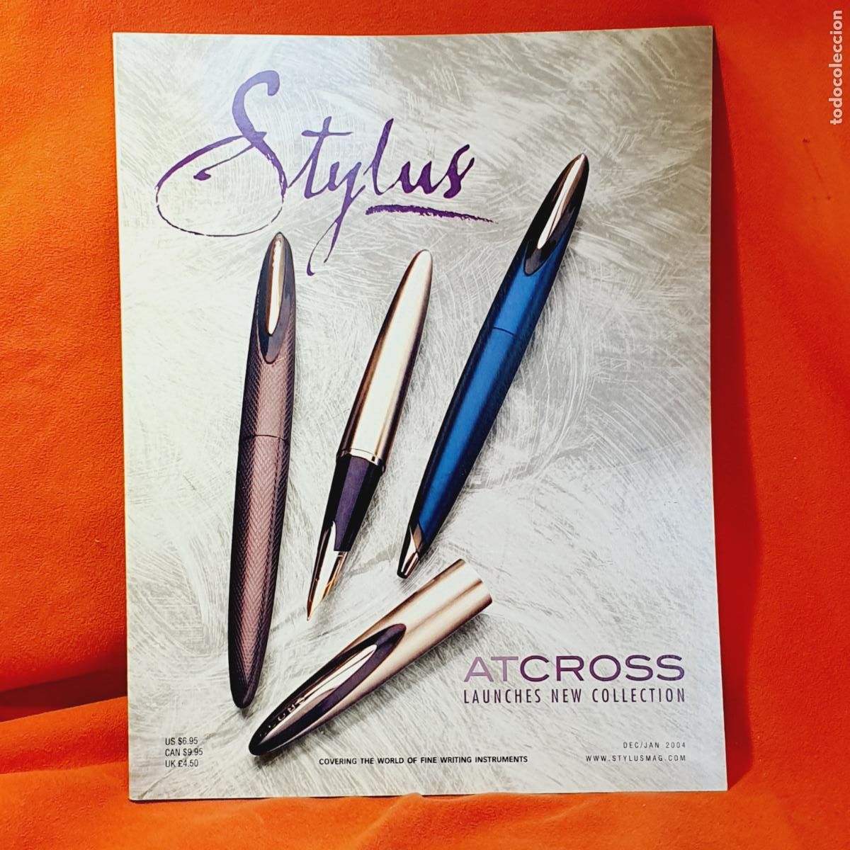 Escriban&iacute;a: REVISTA-PIEZAS ESCRITURA-STYLUS-ATCROSSLAUNCHES NEW COLLECTION-2004-VER FOTOGRAF&Iacute;AS.COLECCIONISTAS
