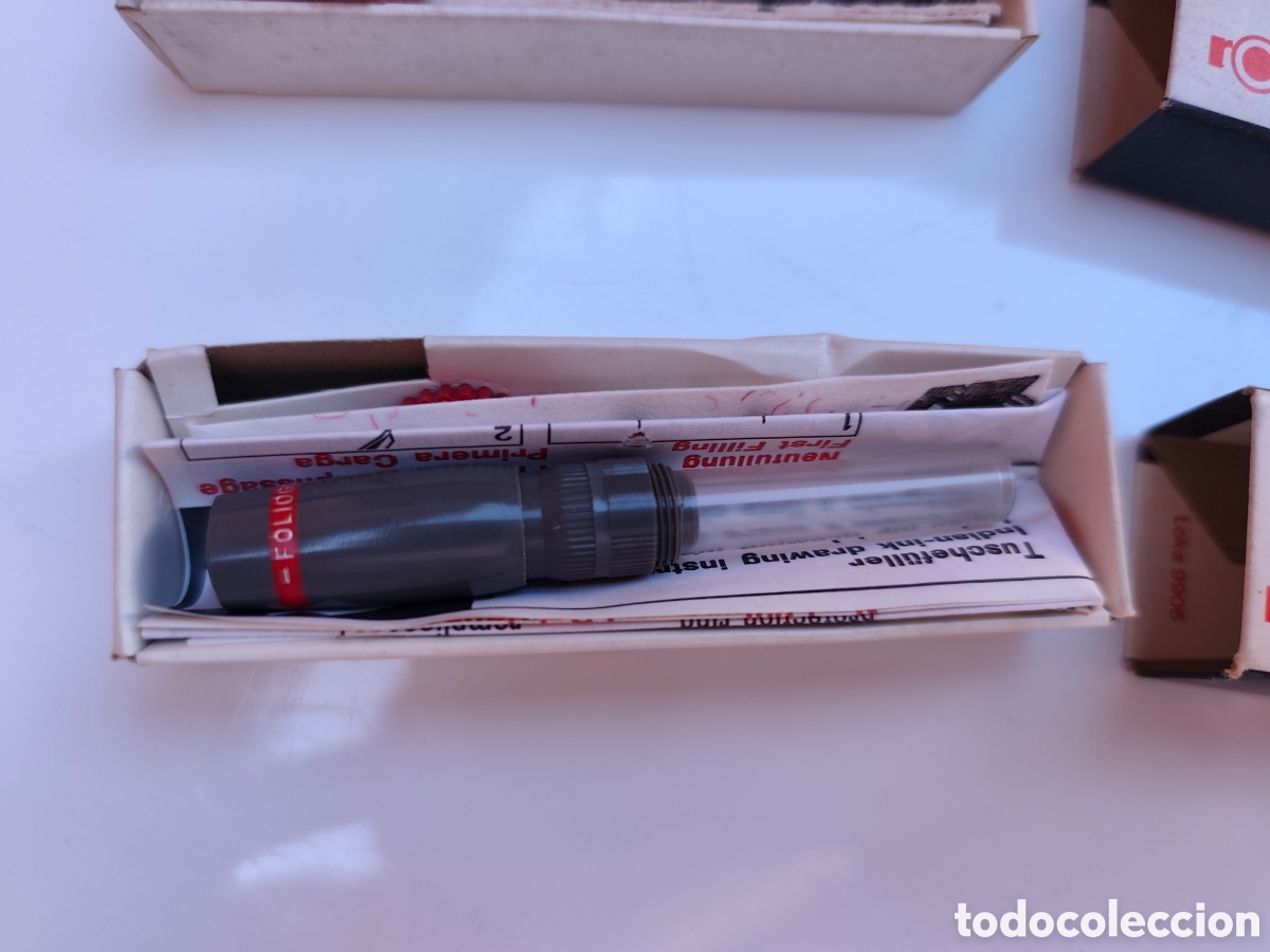 Escriban&iacute;a: Lote Rotring vintage - Foto 3