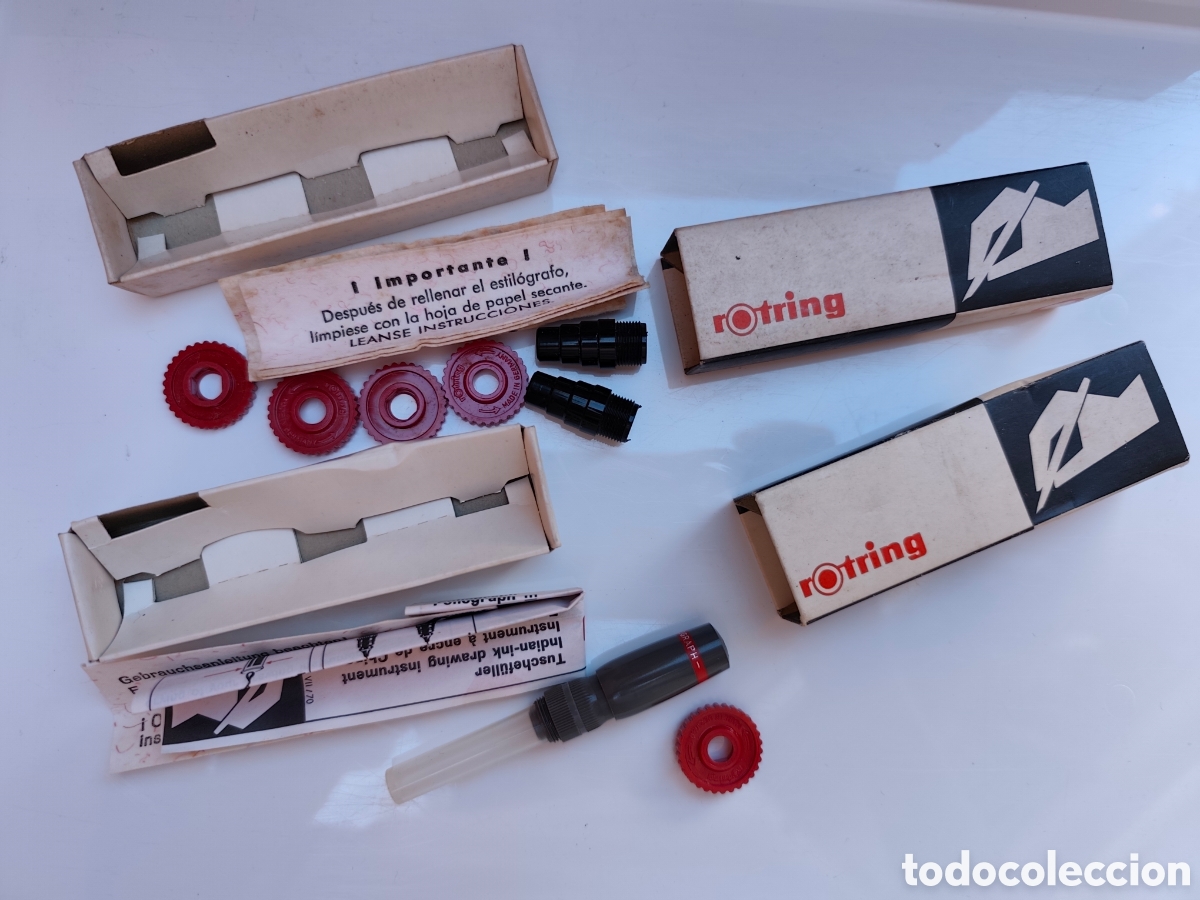 Escriban&iacute;a: Lote Rotring vintage