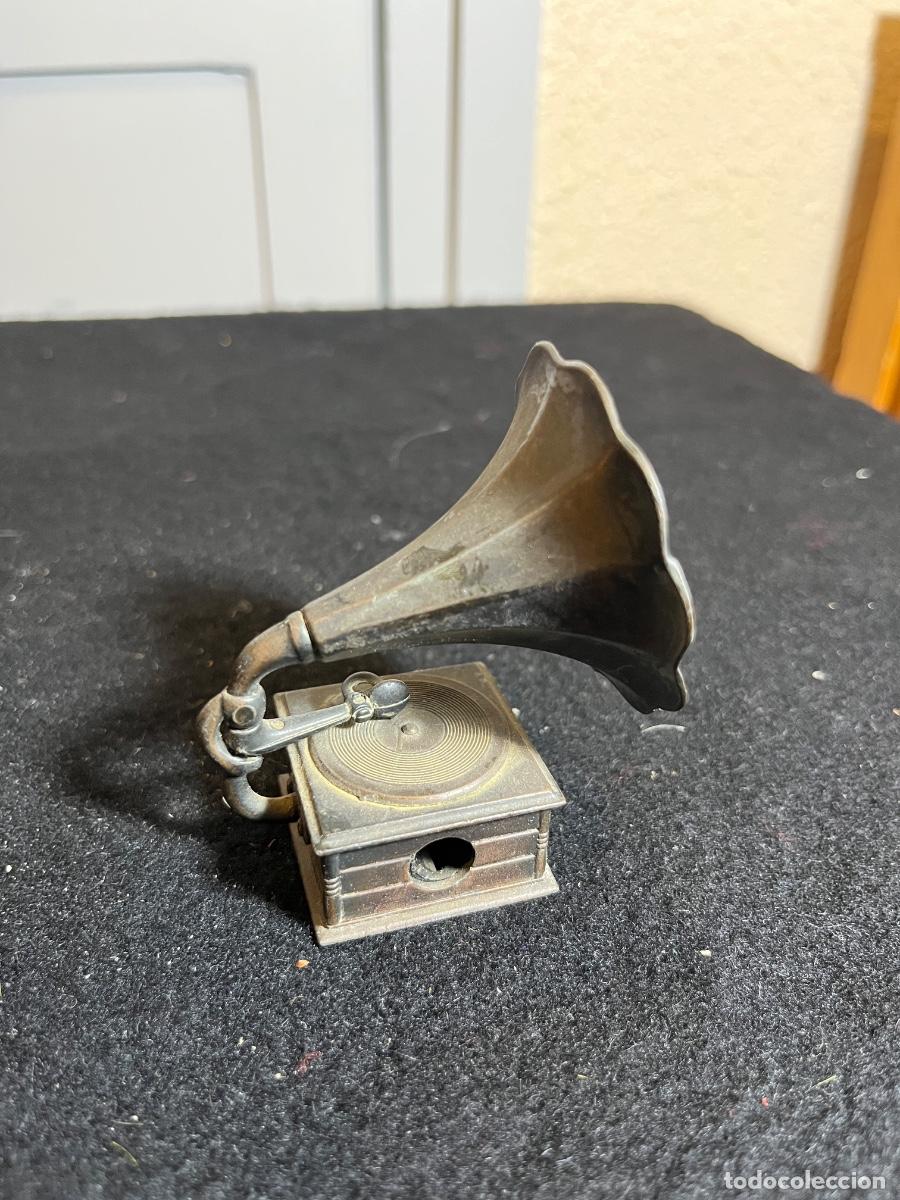 Escriban&iacute;a: Sacapuntas Vintage Playme Gram&oacute;fono Ref 925 Metal Made In Spain A&ntilde;os 70 EGB