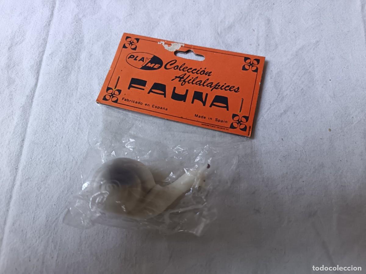 Escriban&iacute;a: Sacapuntas de Colecci&oacute;n, de Playme, serie Fauna, Caracol, en su blister