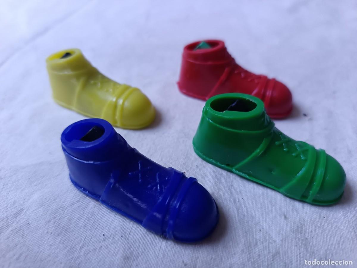 Escriban&iacute;a: Lote de 4 sacapuntas de colecci&oacute;n, con forma de Bota, VS, Alemania