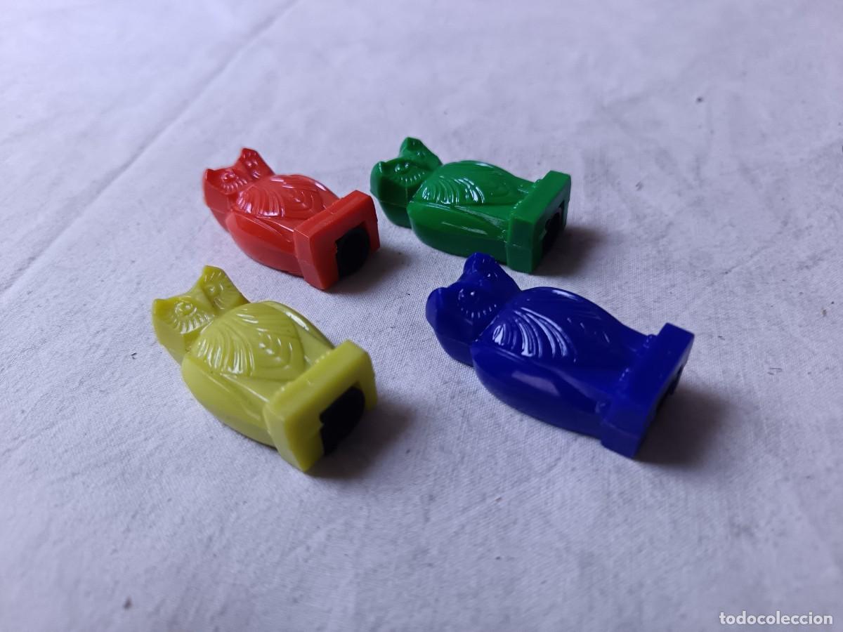 Escriban&iacute;a: Lote de 4 sacapuntas de colecci&oacute;n, con forma de B&uacute;ho, VS, Alemania