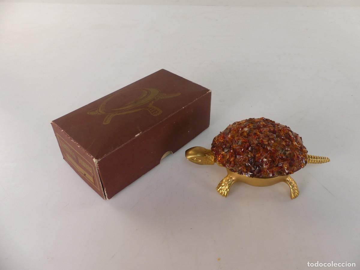 Escriban&iacute;a: TIMBRE FORMA DE TORTUGA BOJ EIBAR OBJETO DE COLECCION