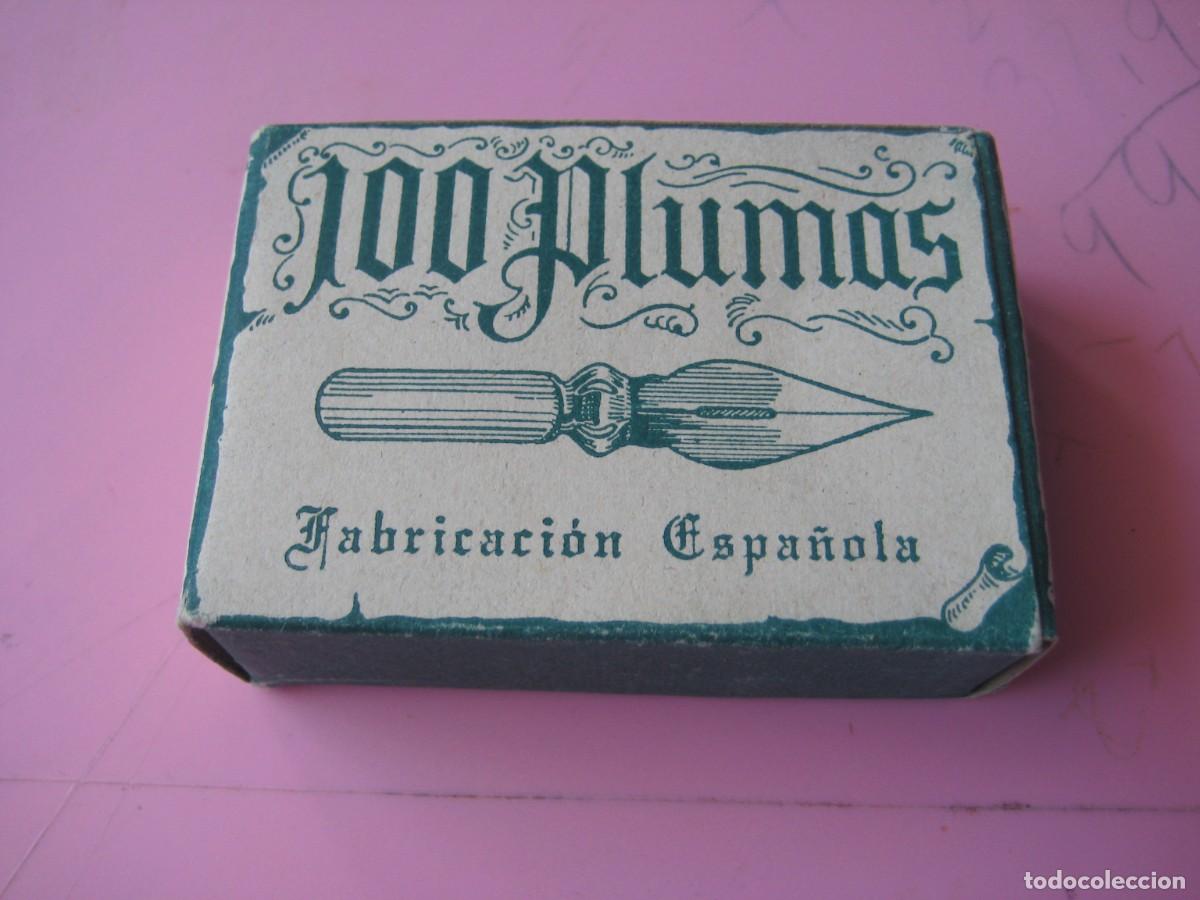 Escriban&iacute;a: CAJA 100 PLUMILLAS MARCA ESPA&Ntilde;OLA PRECINTADA