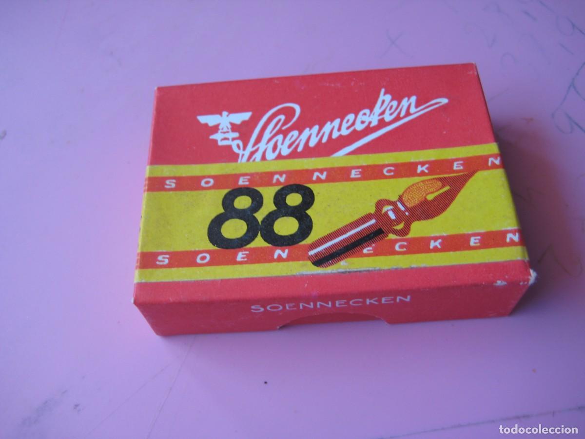Escriban&iacute;a: CAJA 100 PLUMILLAS MARCA SOENNECKEN N&ordm; 88 PRECINTADA