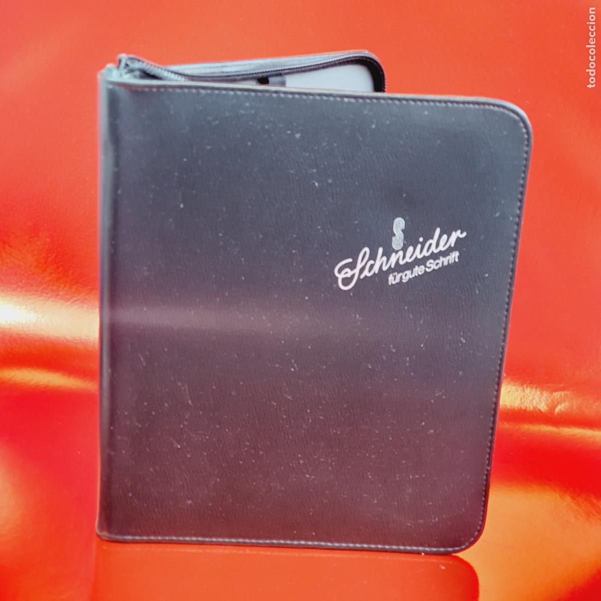 Escriban&iacute;a: FUNDA-PIEZAS ESCRITURA-SCHNEIDER-24 PIEZAS-NEGRO-VER FOTOGRAF&Iacute;AS
