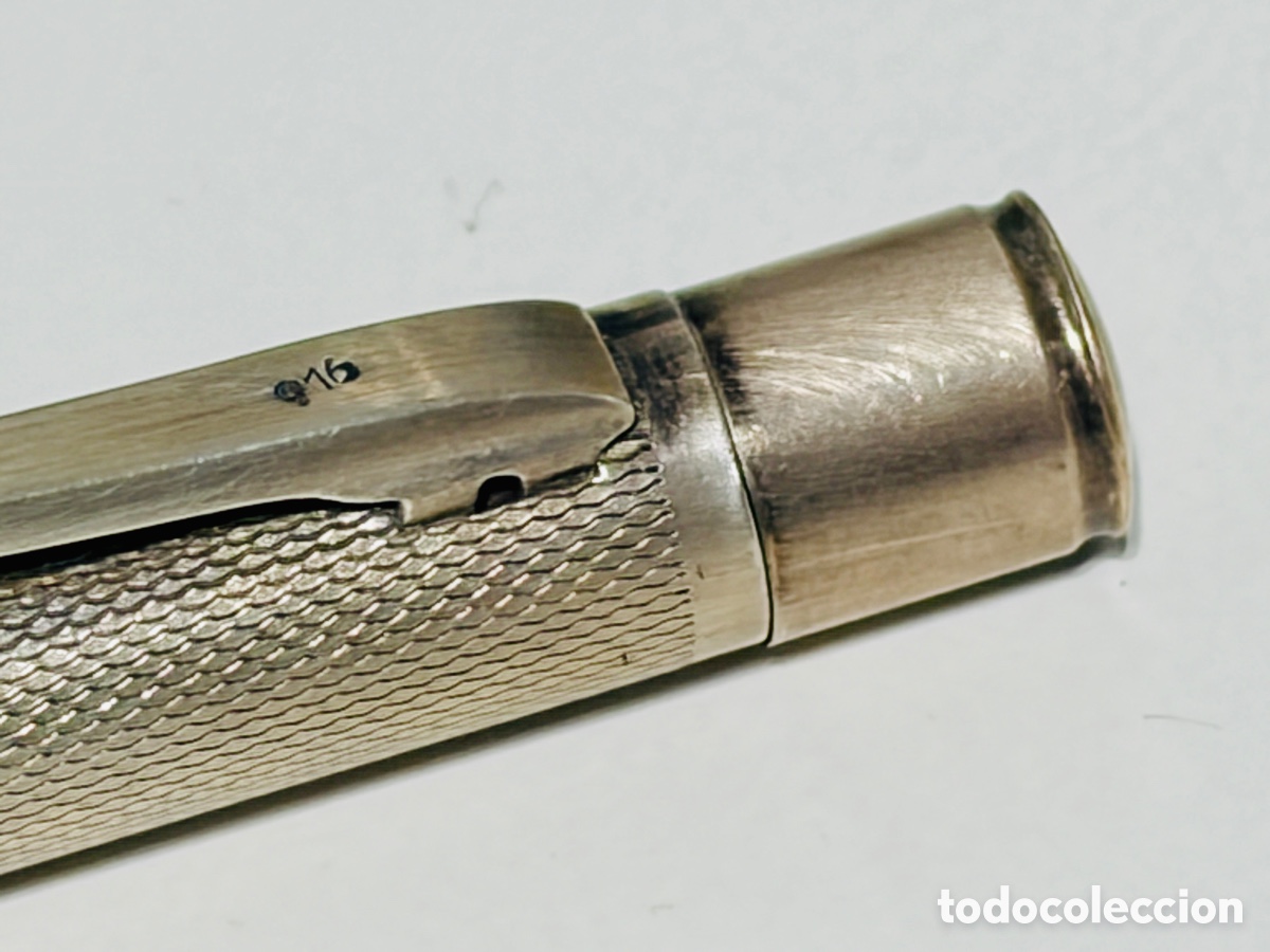 Escriban&iacute;a: Portaminas vintage en PLATA 916 - Foto 2