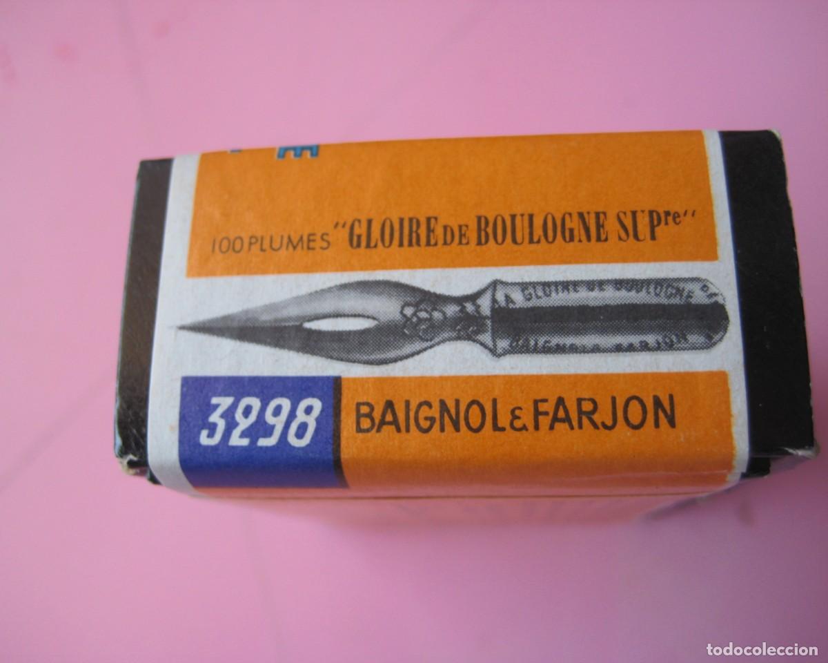 Escriban&iacute;a: CAJA PRECINTADA 100 PLUMILLAS BAIGNO&FARJON N&ordm; 3298