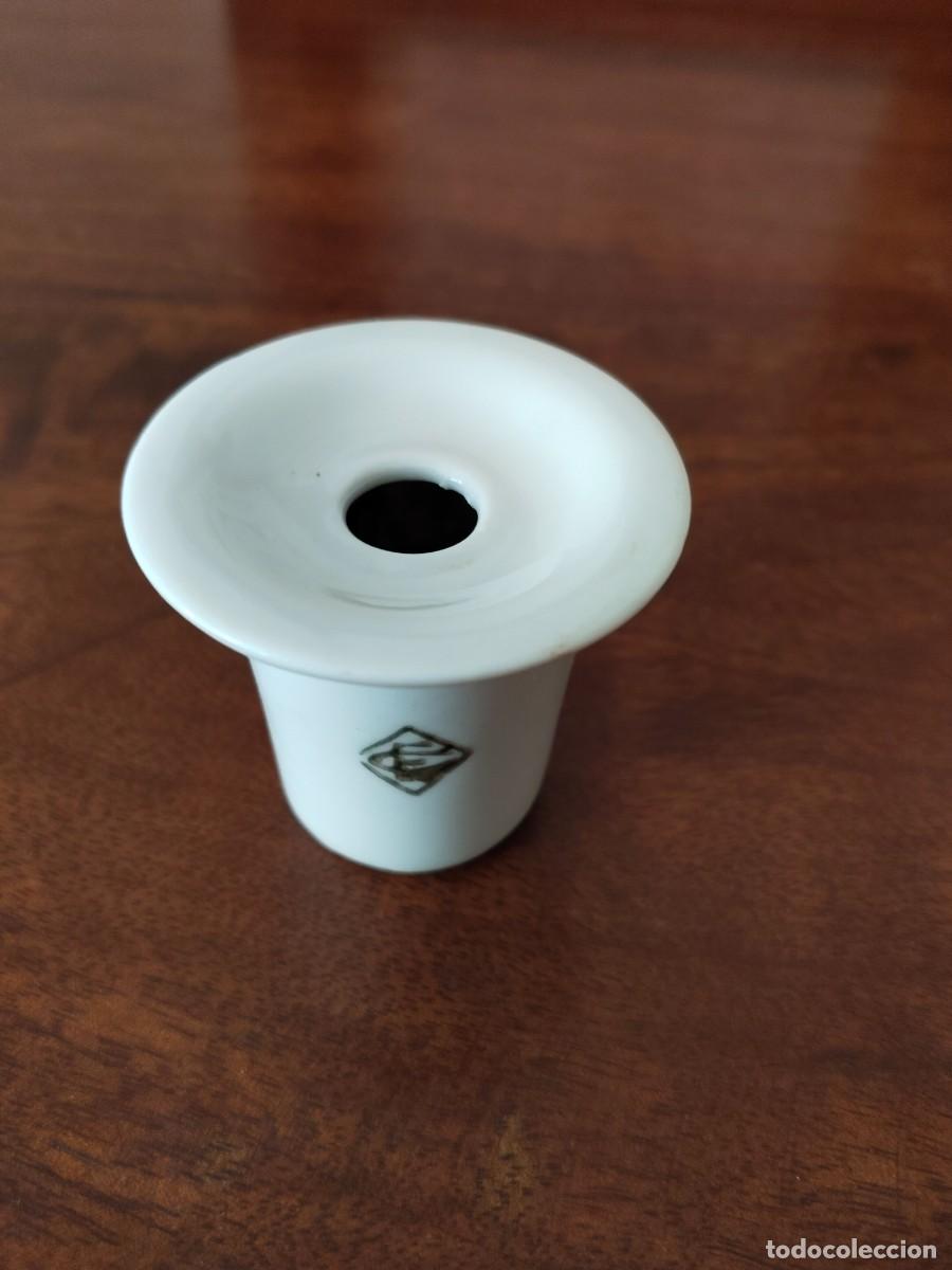Escriban&iacute;a: Tintero de porcelana. - Foto 2