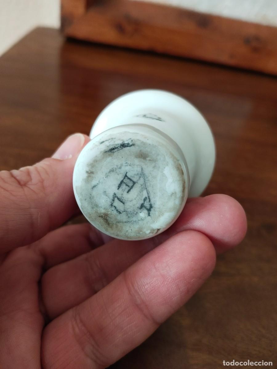 Escriban&iacute;a: Tintero de porcelana. - Foto 4