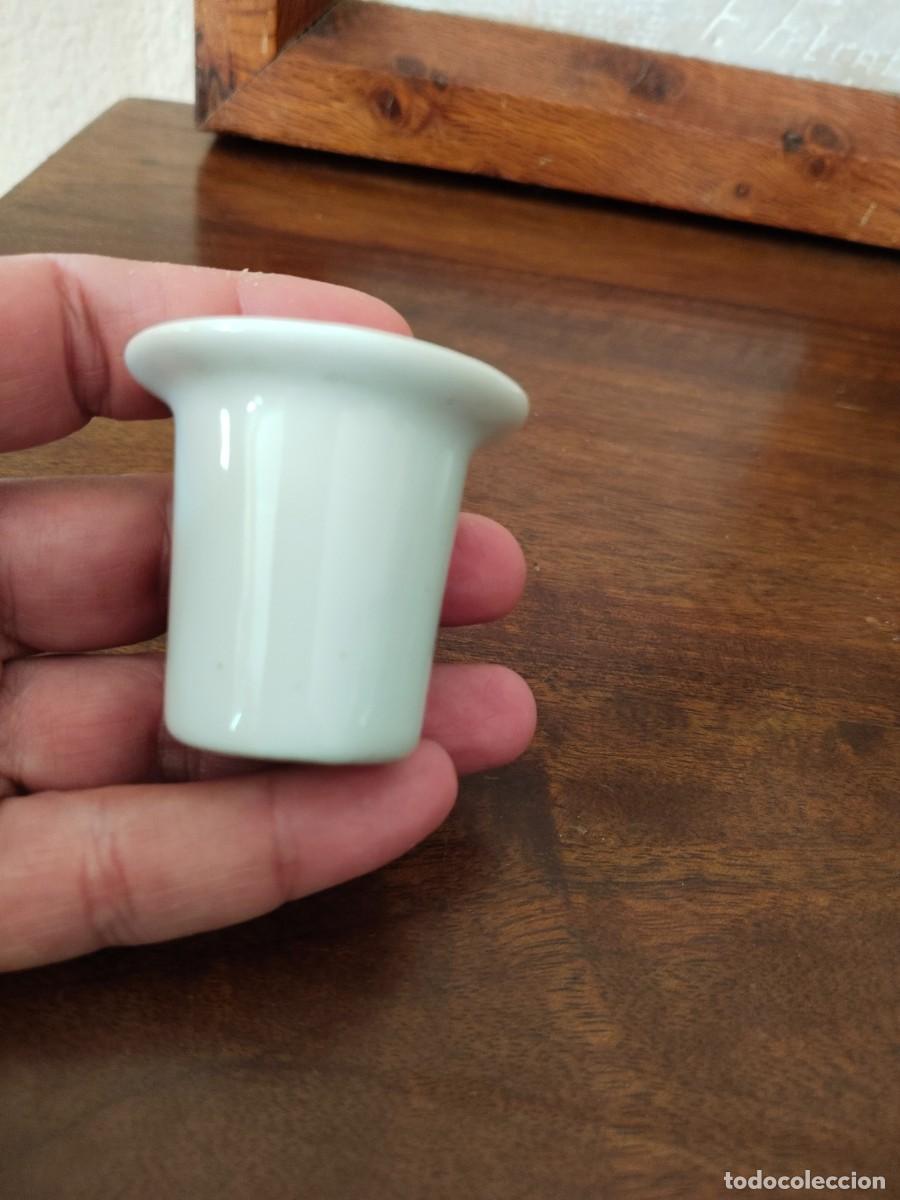 Escriban&iacute;a: Tintero de porcelana. - Foto 6