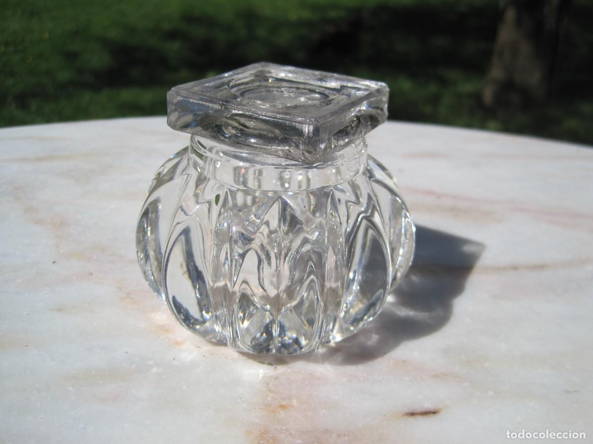 Escriban&iacute;a: TINTERO DE CRISTAL - C. 1900